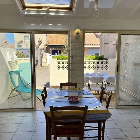 Maison De 6 Couchages, 2 Chambres, Mezzanine, Wifi, 100m De La Le Village De La Lrvm26 Portiragnes